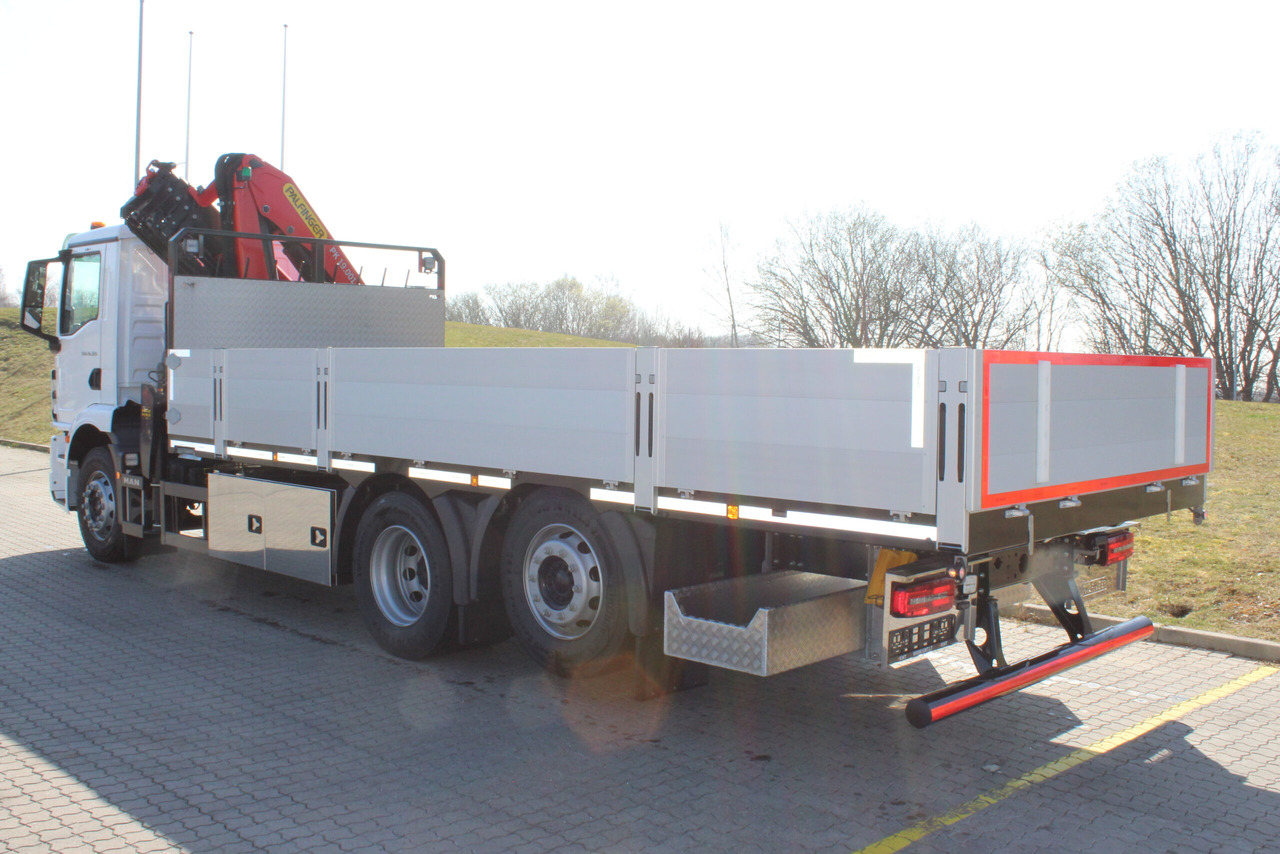 MAN TGM 26.320 6×2-4 PK19.001SLD5 Brädgårdsbil - Lastbil med lad, Lastbil med kran: billede 4 MAN TGM 26.320 6×2-4 PK19.001SLD5 Brädgårdsbil - Lastbil med lad, Lastbil med kran: billede 4