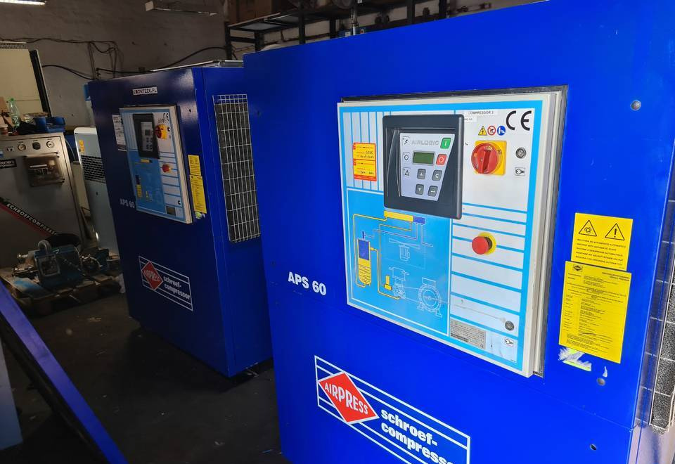 Kompresor śrubowy AIRPRESS APS 60, 45 kw - Luftkompressor: billede 4 Kompresor śrubowy AIRPRESS APS 60, 45 kw - Luftkompressor: billede 4