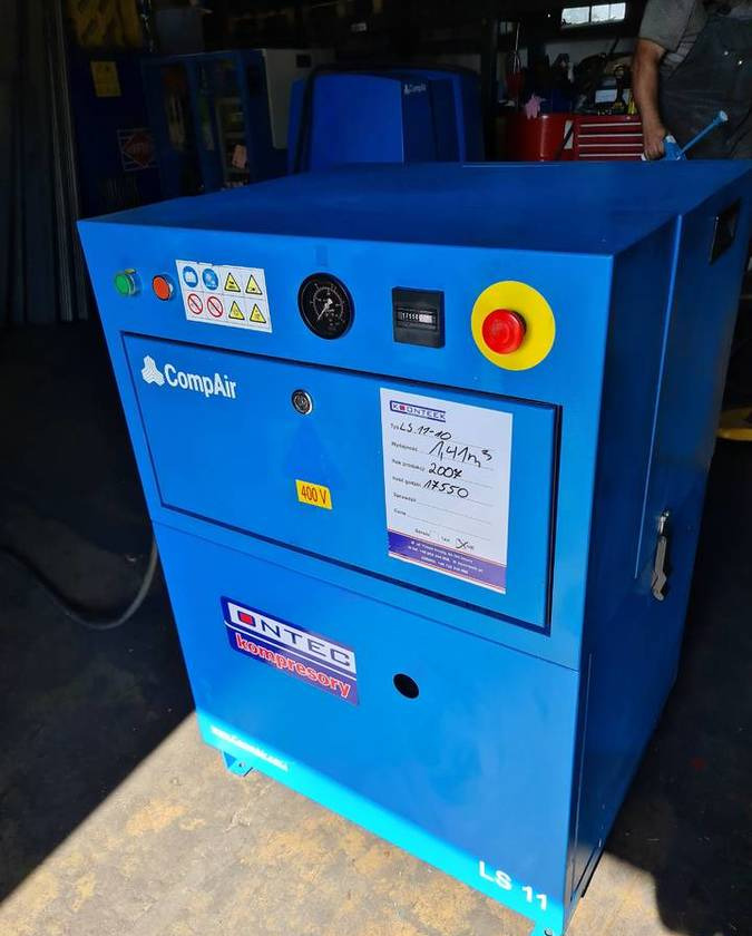 Kompresor śrubowy COMPAIR LS 11, 11 kw - Luftkompressor: billede 1 Kompresor śrubowy COMPAIR LS 11, 11 kw - Luftkompressor: billede 1