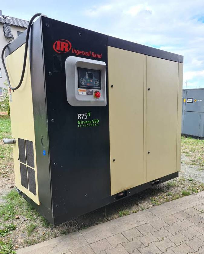 Kompresor śrubowy INGERSOLL RAND NIRVANA R75N - Luftkompressor: billede 4 Kompresor śrubowy INGERSOLL RAND NIRVANA R75N - Luftkompressor: billede 4
