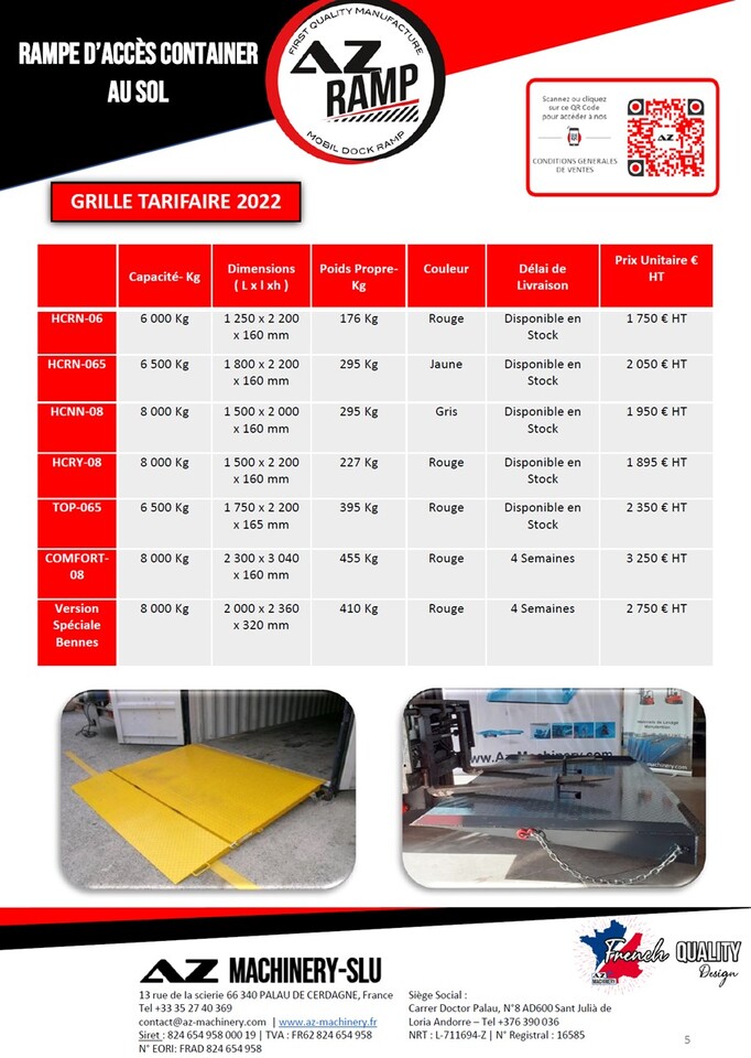Ny Læsserampe AZ RAMP HCNN08: billede 8