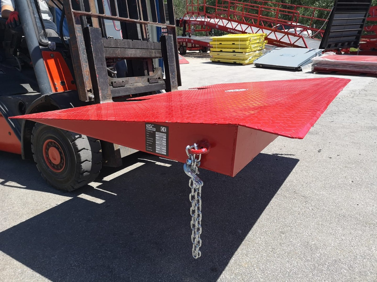 Compact Container access ramp . AZ RAMP - HCRN-06. 6 000 Kg - Læsserampe: billede 4 Compact Container access ramp . AZ RAMP - HCRN-06. 6 000 Kg - Læsserampe: billede 4