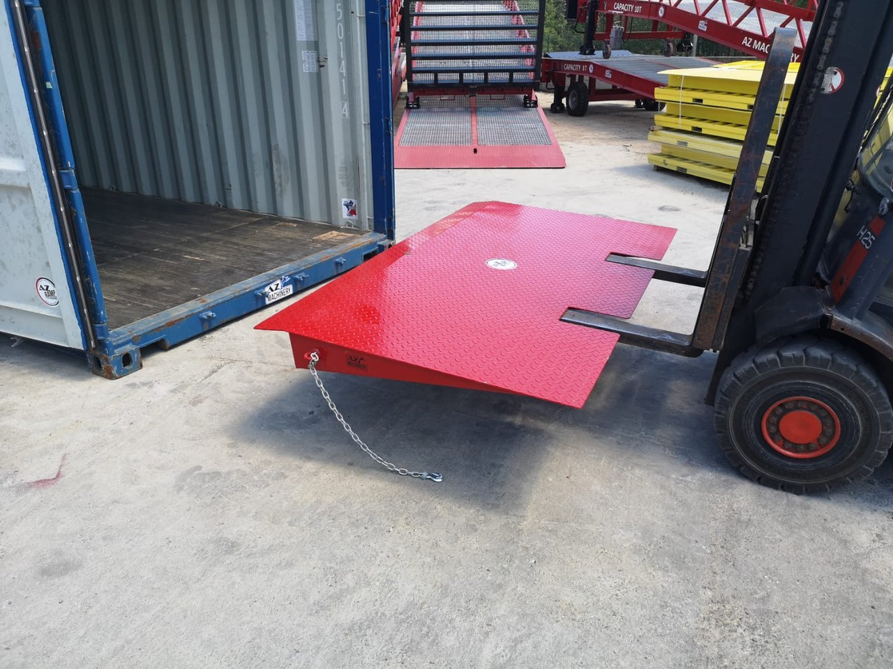 Compact Container access ramp . AZ RAMP - HCRN-06. 6 000 Kg - Læsserampe: billede 5 Compact Container access ramp . AZ RAMP - HCRN-06. 6 000 Kg - Læsserampe: billede 5