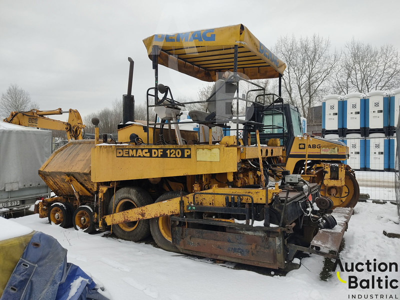 Demag DF 120 P - Asfaltudlægger: billede 4 Demag DF 120 P - Asfaltudlægger: billede 4