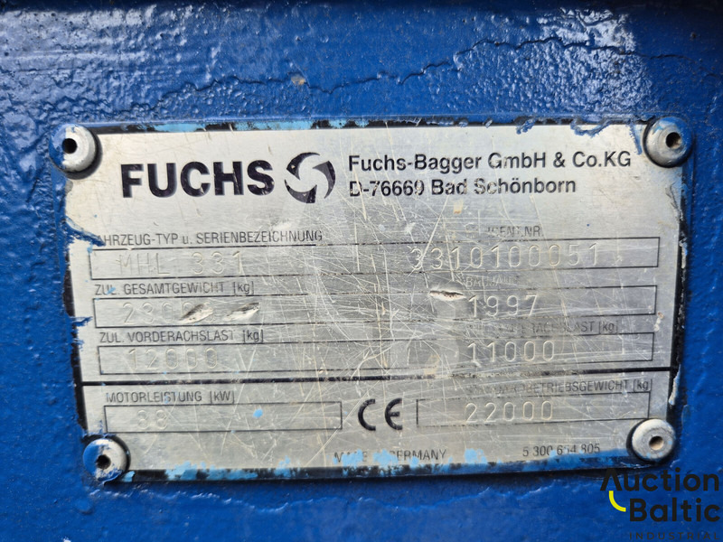 Leje en Fuchs MHL 331 Fuchs MHL 331: billede 17