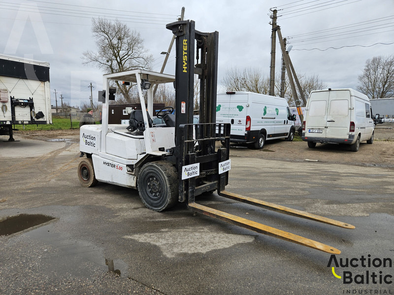 Hyster H5.00DX - Diesel gaffeltruck: billede 2 Hyster H5.00DX - Diesel gaffeltruck: billede 2