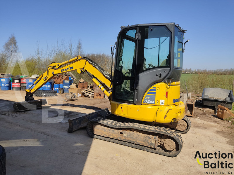 Komatsu PC35MR-5 - Minigravemaskine: billede 3 Komatsu PC35MR-5 - Minigravemaskine: billede 3