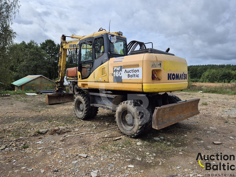 Komatsu PW160-7 - Hjulgravemaskine: billede 4 Komatsu PW160-7 - Hjulgravemaskine: billede 4