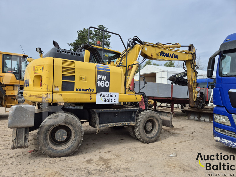 Komatsu PW160 - Hjulgravemaskine: billede 1 Komatsu PW160 - Hjulgravemaskine: billede 1