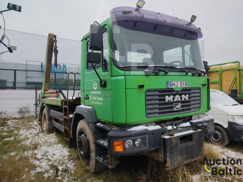 MAN 18.284 - Liftdumper lastbil: billede 1 MAN 18.284 - Liftdumper lastbil: billede 1