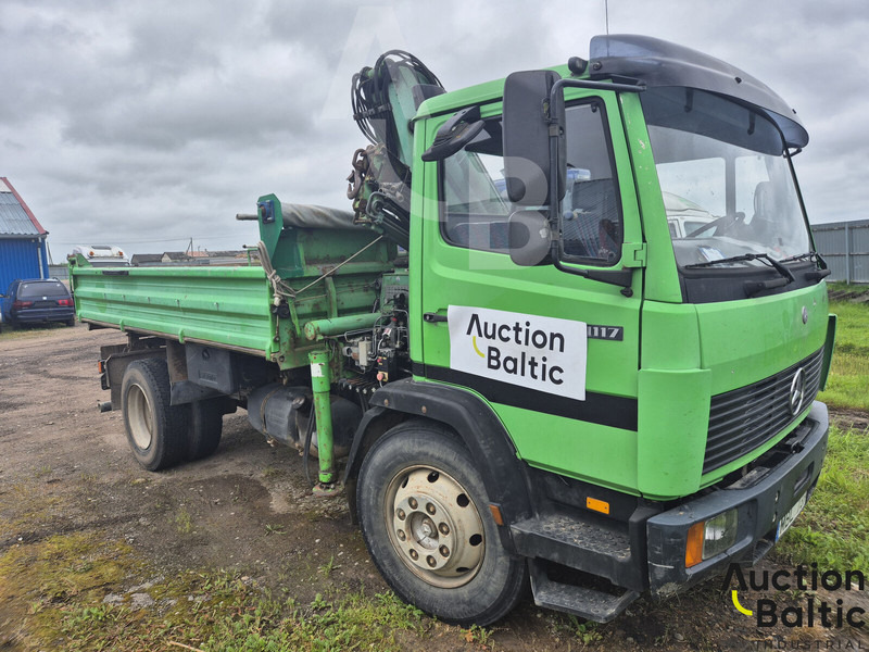 Mercedes-Benz 1117K - Tipvogn lastbil, Lastbil med kran: billede 1 Mercedes-Benz 1117K - Tipvogn lastbil, Lastbil med kran: billede 1