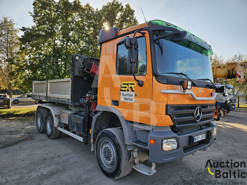 Mercedes-Benz Actros 1844 - Tipvogn lastbil, Lastbil med kran: billede 1 Mercedes-Benz Actros 1844 - Tipvogn lastbil, Lastbil med kran: billede 1
