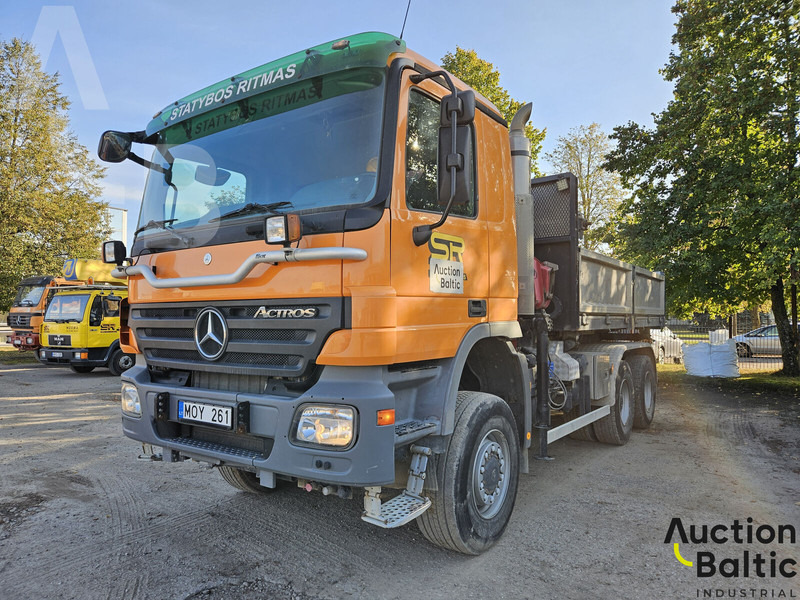 Mercedes-Benz Actros 1844 - Tipvogn lastbil, Lastbil med kran: billede 2 Mercedes-Benz Actros 1844 - Tipvogn lastbil, Lastbil med kran: billede 2