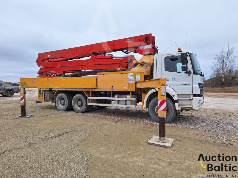 Mercedes-Benz Axor 2628 - Stationær betonpumpe: billede 2 Mercedes-Benz Axor 2628 - Stationær betonpumpe: billede 2