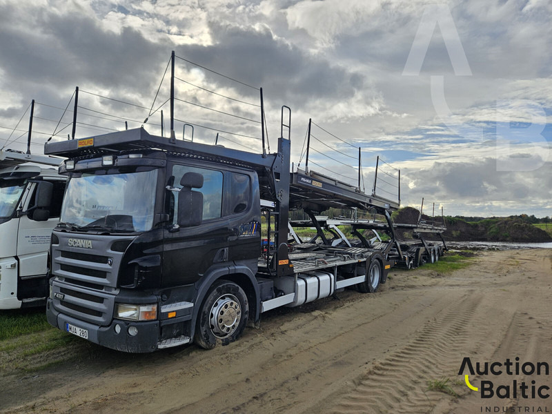 Scania P 420 - Biltransportør lastbil: billede 1 Scania P 420 - Biltransportør lastbil: billede 1