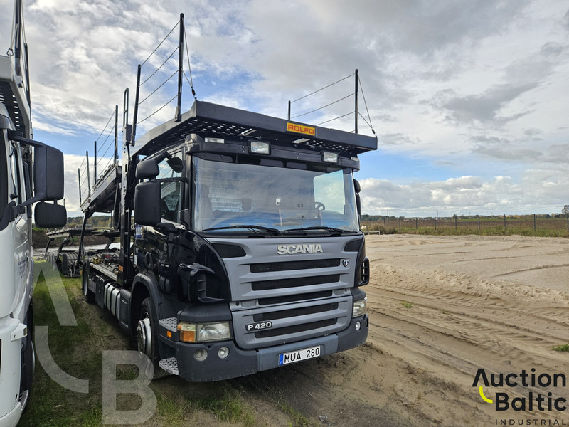 Scania P 420 - Biltransportør lastbil: billede 2 Scania P 420 - Biltransportør lastbil: billede 2