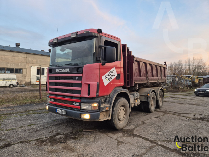 Scania R 124 - Tipvogn lastbil: billede 1 Scania R 124 - Tipvogn lastbil: billede 1