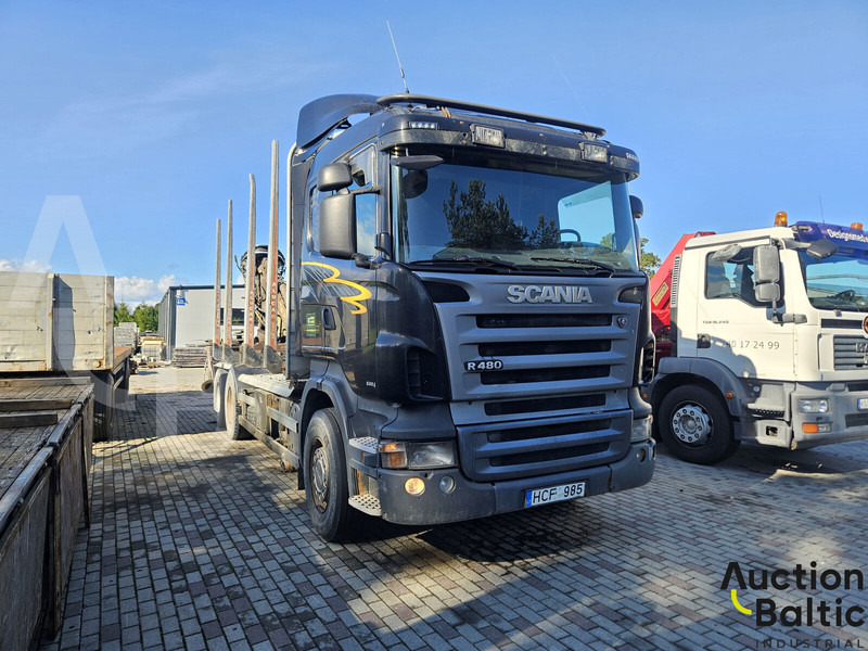 Scania R 480 LA - Skovvogn: billede 2 Scania R 480 LA - Skovvogn: billede 2