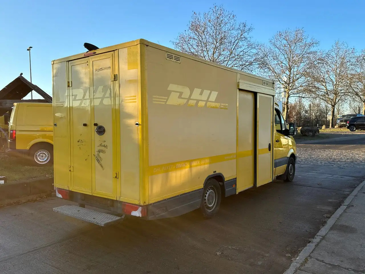 Mercedes-Benz Sprinter II Pritsche/ Koffer/Regalsystem - Varebil med kasse: billede 3 Mercedes-Benz Sprinter II Pritsche/ Koffer/Regalsystem - Varebil med kasse: billede 3