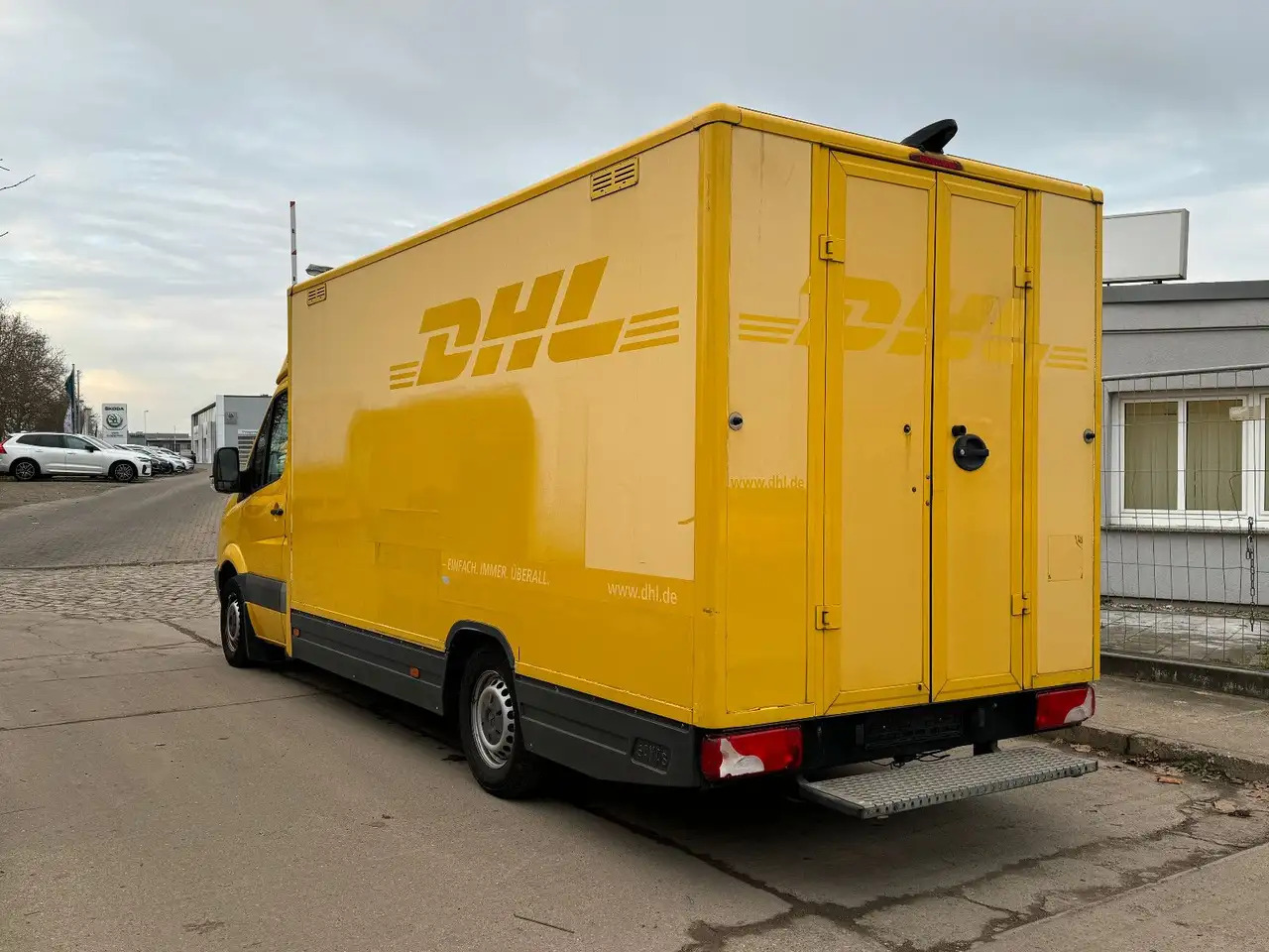 Mercedes-Benz Sprinter II Pritsche/ Koffer/Regalsystem - Varebil med kasse: billede 3 Mercedes-Benz Sprinter II Pritsche/ Koffer/Regalsystem - Varebil med kasse: billede 3