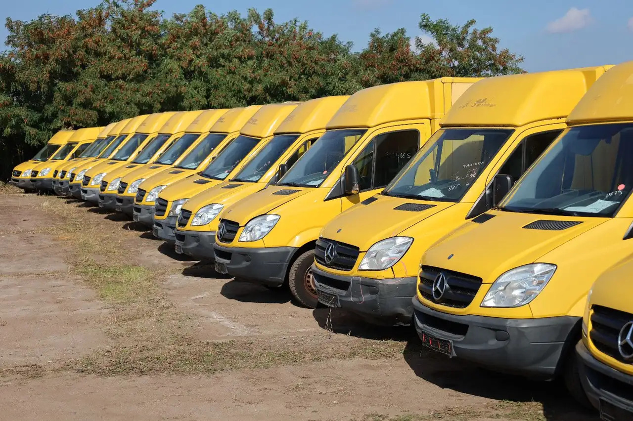 Mercedes-Benz Sprinter/Koffer/Regalsystem/ EU5/ 1. Hand - Varebil med kasse: billede 1 Mercedes-Benz Sprinter/Koffer/Regalsystem/ EU5/ 1. Hand - Varebil med kasse: billede 1