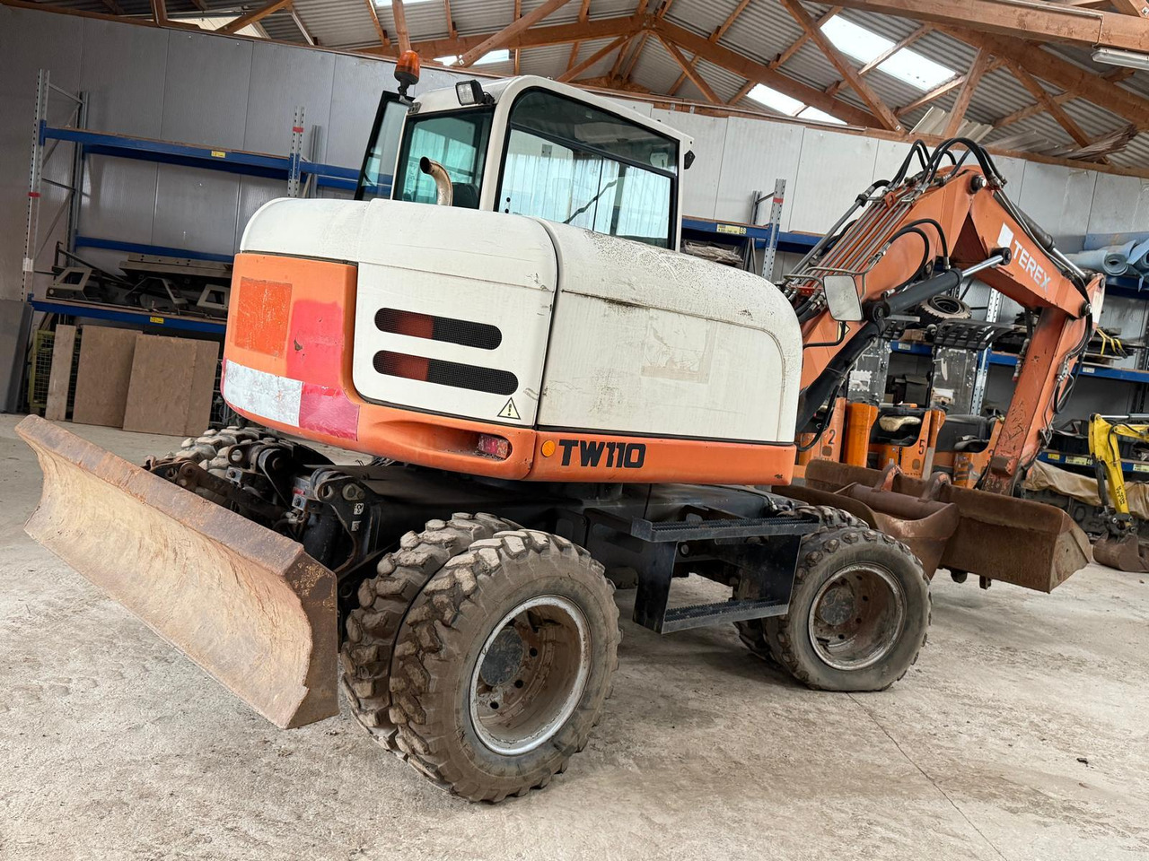 Terex TW 110 Mobil-Excavator - Hjulgravemaskine: billede 4 Terex TW 110 Mobil-Excavator - Hjulgravemaskine: billede 4