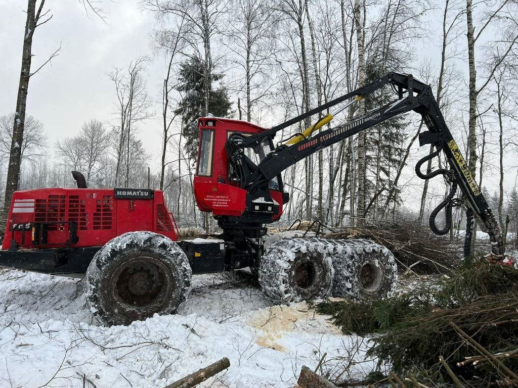 Komatsu 911.5 - Skovmaskine: billede 2 Komatsu 911.5 - Skovmaskine: billede 2