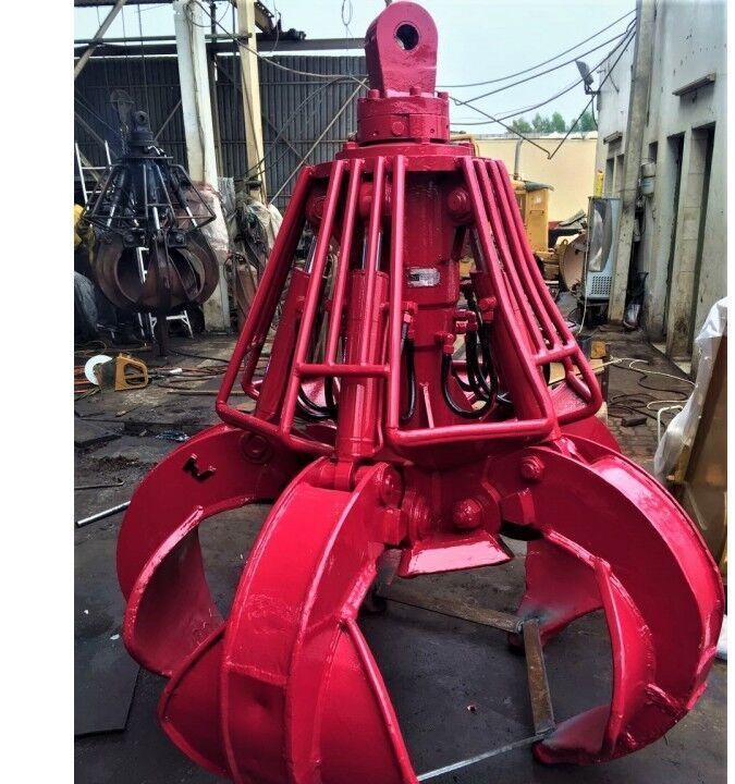 Ny Grab for Gravemaskine AME Hydraulic Orange Peel Grab 360° Rotating, Suitable for 18-28 Ton: billede 10