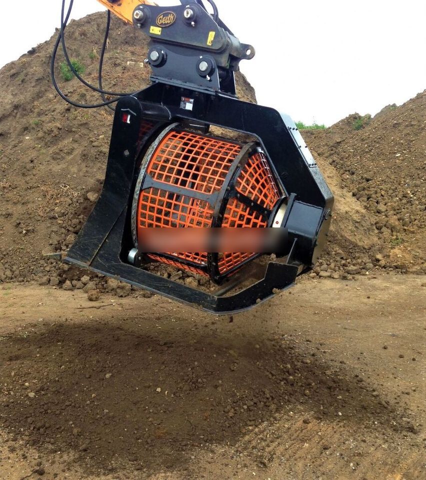 AME Rotary Screening Bucket MSB20 - Sorteringsskovl for Gravemaskine: billede 5 AME Rotary Screening Bucket MSB20 - Sorteringsskovl for Gravemaskine: billede 5