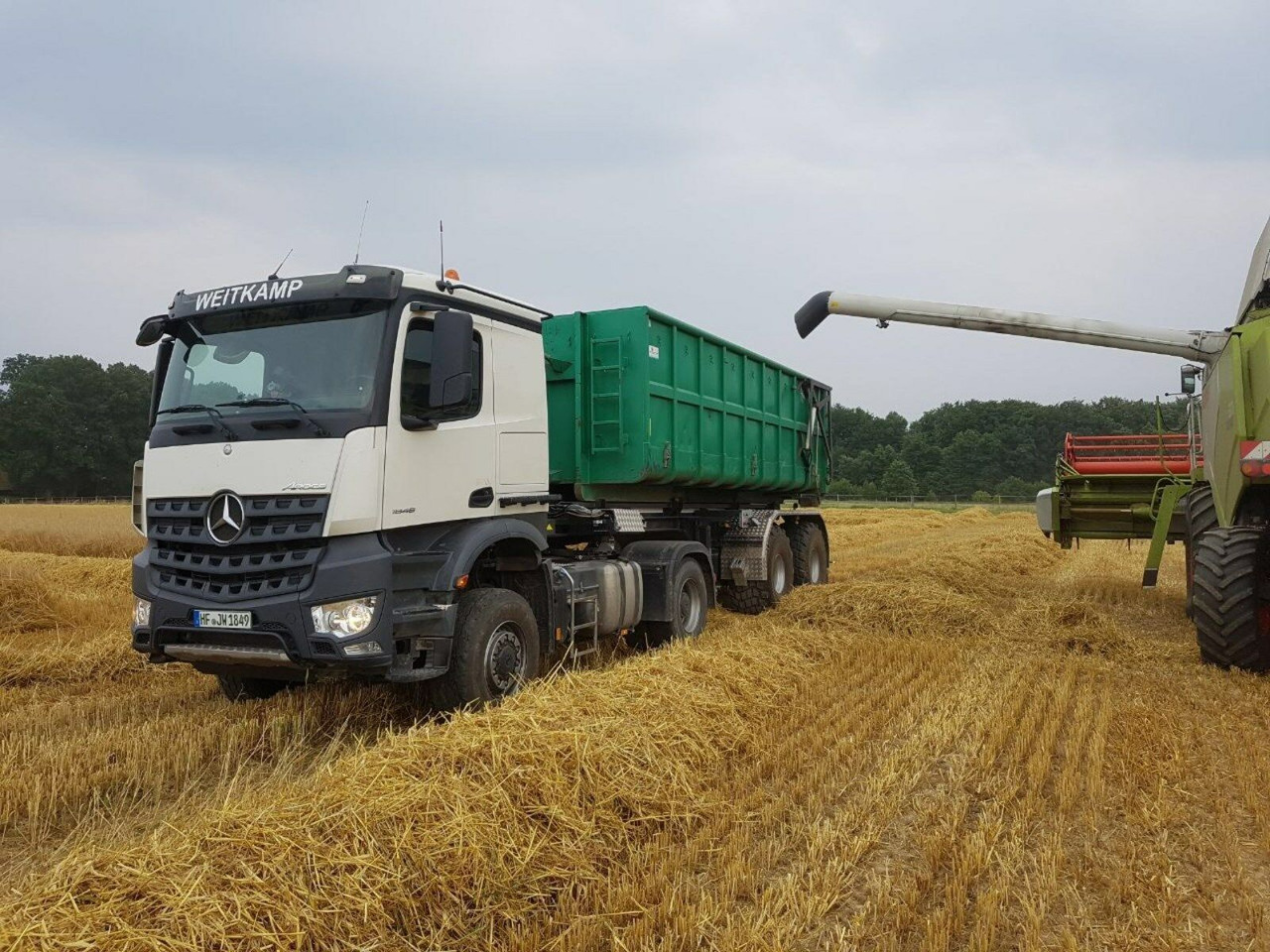 Auflieger Abrollkipper Hakenlift Agrar - Containerbil/ Veksellad sættevogn: billede 2 Auflieger Abrollkipper Hakenlift Agrar - Containerbil/ Veksellad sættevogn: billede 2