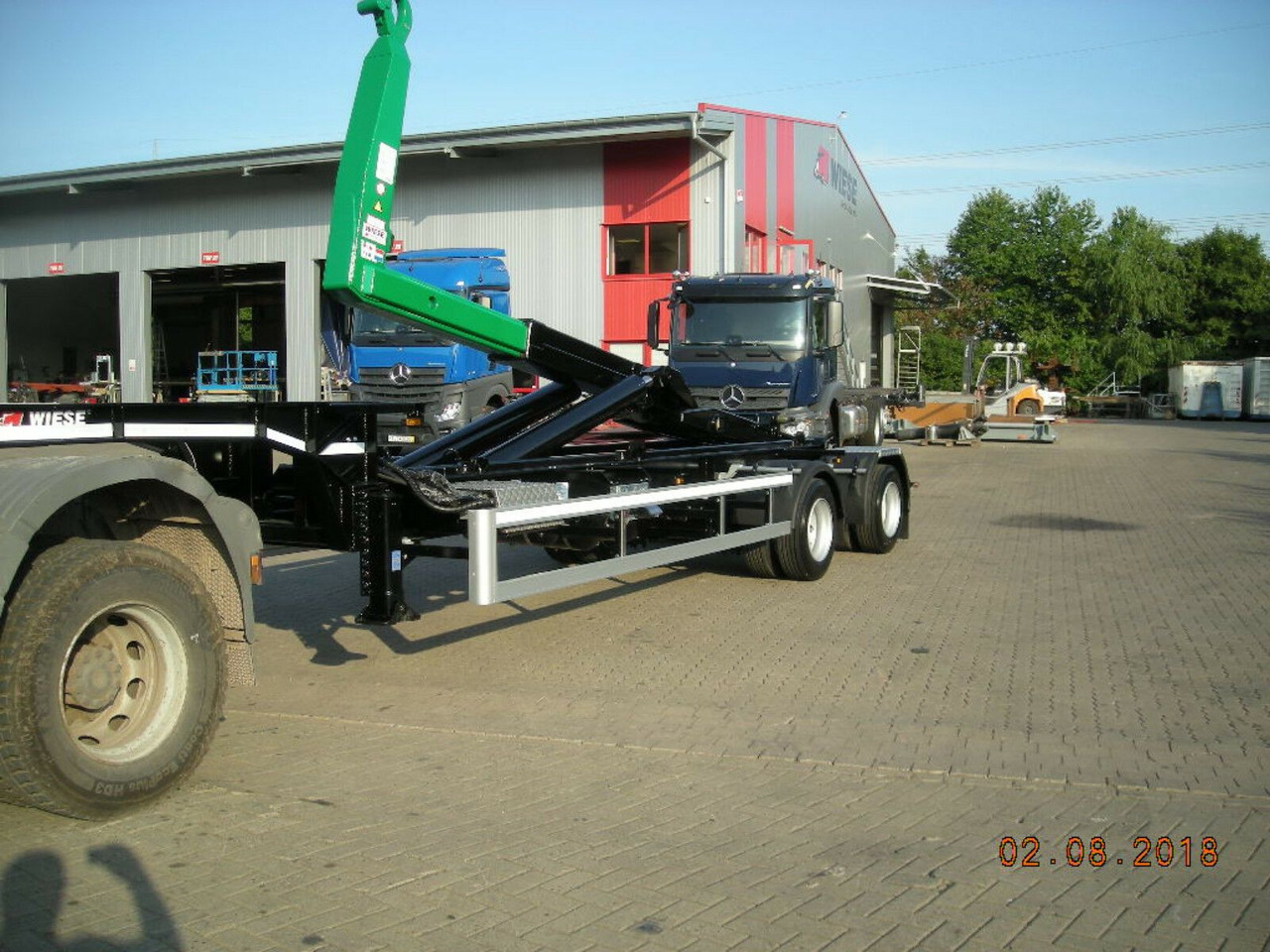 Auflieger Abrollkipper Hakenlift Hooklift - Containerbil/ Veksellad sættevogn: billede 2 Auflieger Abrollkipper Hakenlift Hooklift - Containerbil/ Veksellad sættevogn: billede 2