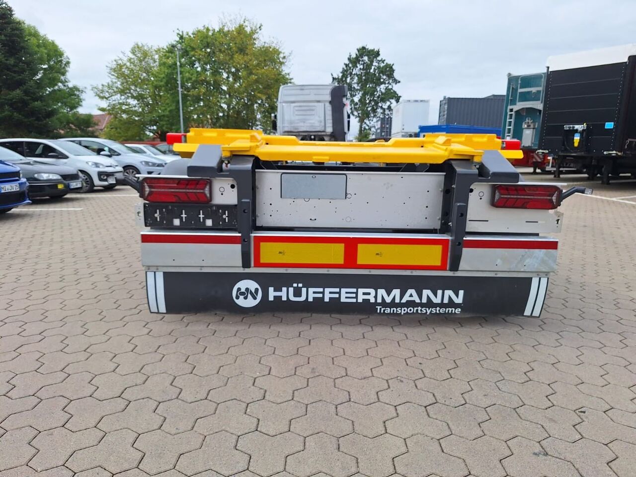 Hüffermann Schlitten-Carrier HSA-3 1870 Sofort Verfügbar - Kroghejsvogn/ Skip loader anhænger: billede 3 Hüffermann Schlitten-Carrier HSA-3 1870 Sofort Verfügbar - Kroghejsvogn/ Skip loader anhænger: billede 3