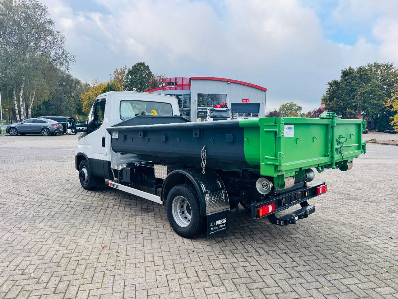 Iveco Daily 70C18H Hyva Abrollkipper - Lastbil kroghejs: billede 2 Iveco Daily 70C18H Hyva Abrollkipper - Lastbil kroghejs: billede 2