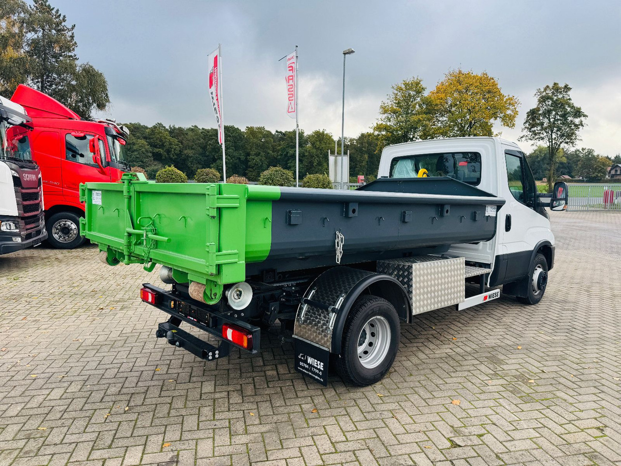 Iveco Daily 70C18H Hyva Abrollkipper - Lastbil kroghejs: billede 3 Iveco Daily 70C18H Hyva Abrollkipper - Lastbil kroghejs: billede 3