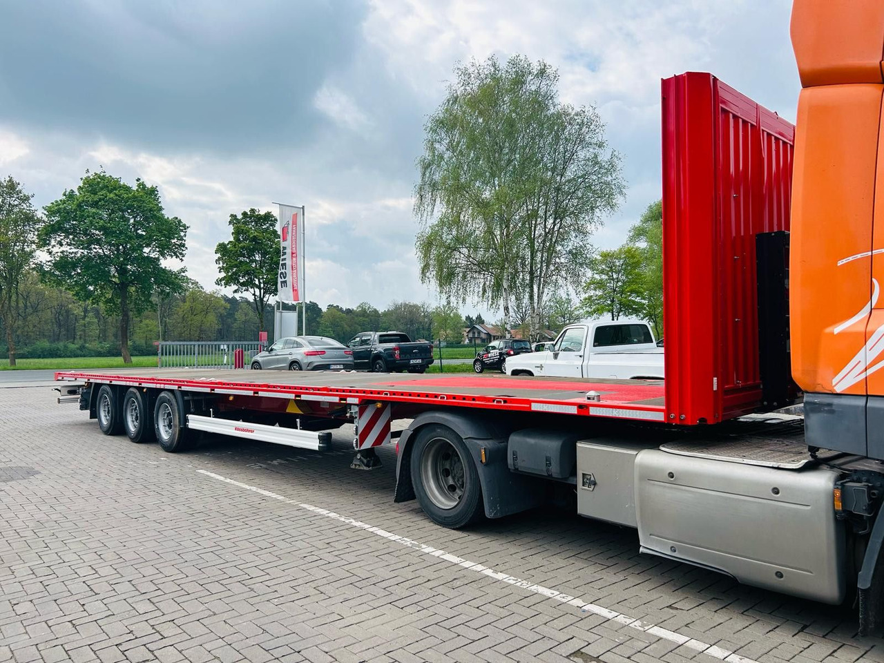 Kässbohrer K.SFS M Mega Plattform Auflieger Sofort Verfügba - Åben sættevogn: billede 2 Kässbohrer K.SFS M Mega Plattform Auflieger Sofort Verfügba - Åben sættevogn: billede 2