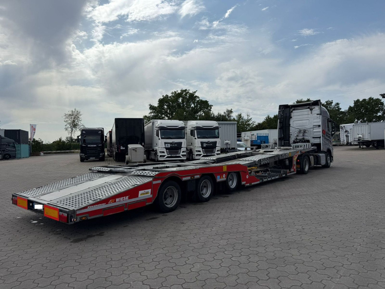 Kässbohrer K.SOK Truck/Car Transporter - Biltransportør sættevogn: billede 5 Kässbohrer K.SOK Truck/Car Transporter - Biltransportør sættevogn: billede 5