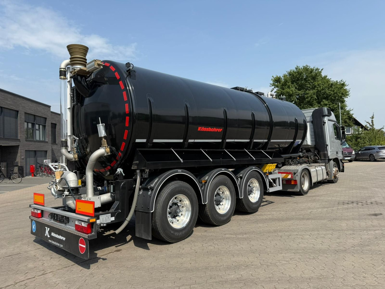 Kässbohrer K.STN L 30 Edelstahl Tanker Gülle Naturabfall - Tanksættevogn: billede 2 Kässbohrer K.STN L 30 Edelstahl Tanker Gülle Naturabfall - Tanksættevogn: billede 2