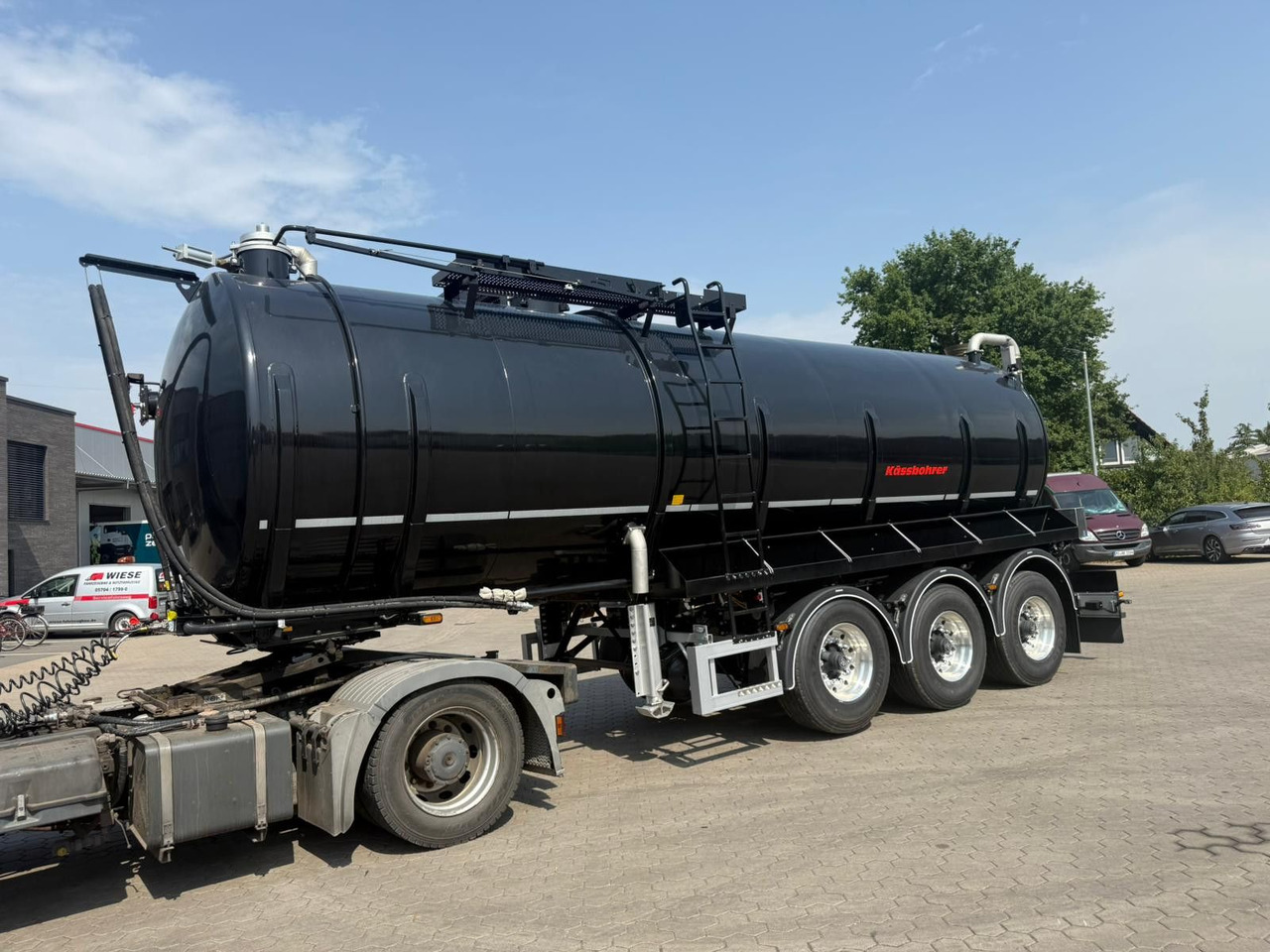 Kässbohrer K.STN L 30 Edelstahl Tanker Gülle Naturabfall - Tanksættevogn: billede 4 Kässbohrer K.STN L 30 Edelstahl Tanker Gülle Naturabfall - Tanksættevogn: billede 4