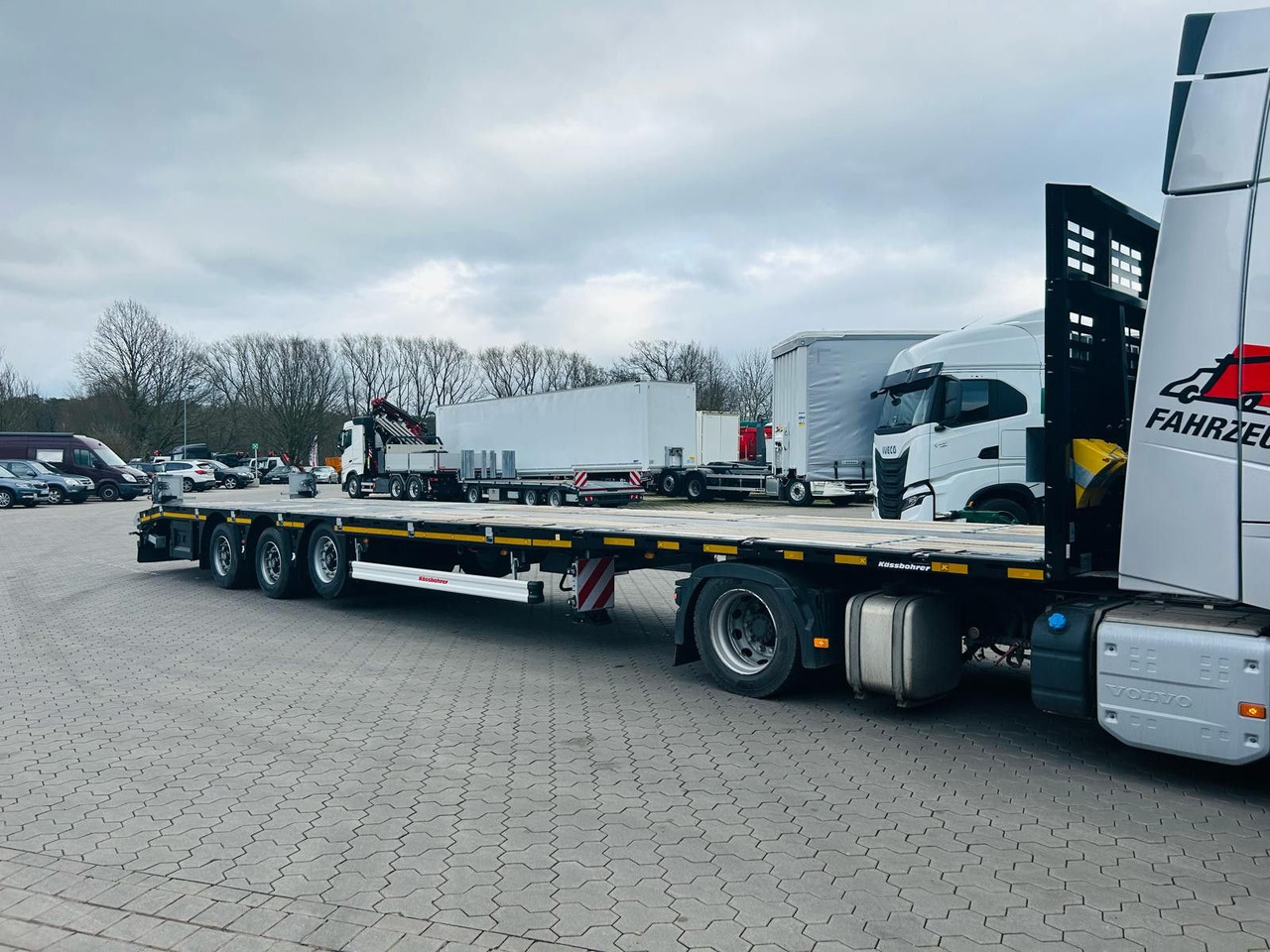 Kässbohrer SPS Mega Schwerlast Plattform Lenkachse - Åben sættevogn: billede 4 Kässbohrer SPS Mega Schwerlast Plattform Lenkachse - Åben sættevogn: billede 4