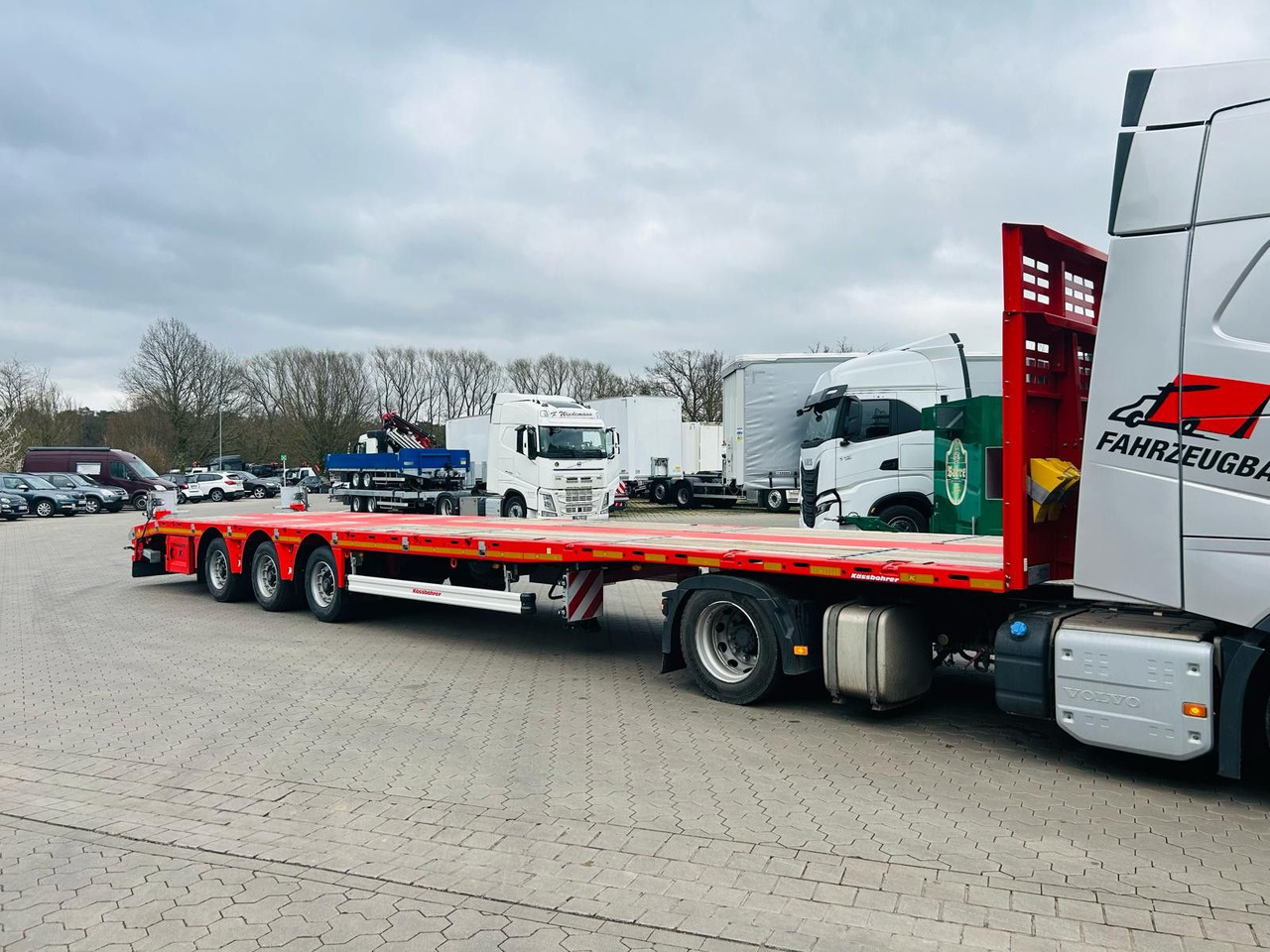 Kässbohrer SPS Mega Schwerlast Plattform - Åben sættevogn: billede 3 Kässbohrer SPS Mega Schwerlast Plattform - Åben sættevogn: billede 3