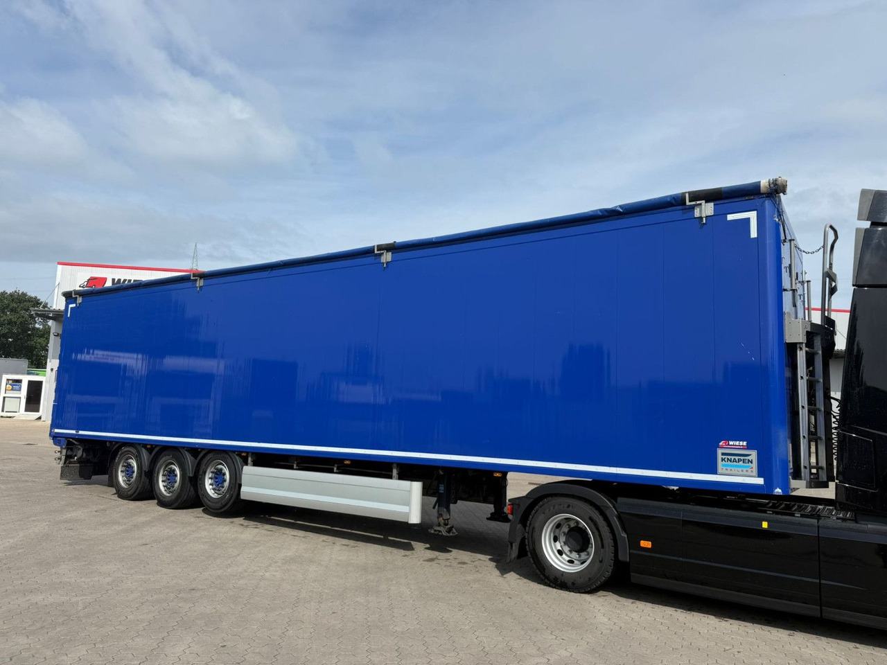 Knapen K100 Schubboden 92m³ 10mm Boden Guter Zustand - Walking floor sættevogn: billede 1 Knapen K100 Schubboden 92m³ 10mm Boden Guter Zustand - Walking floor sættevogn: billede 1