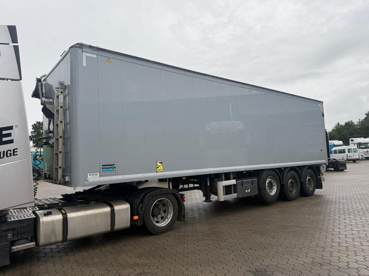 Knapen K200 Agrar 60 m³ 6mm Boden Powersheet - Walking floor sættevogn: billede 2 Knapen K200 Agrar 60 m³ 6mm Boden Powersheet - Walking floor sættevogn: billede 2