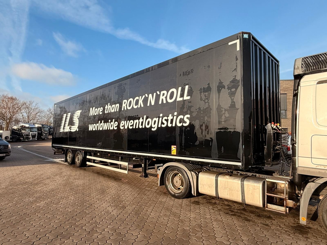 Krone SZ - Mega Koffer mit Rampenhalterung - Varevogn sættevogn: billede 5 Krone SZ - Mega Koffer mit Rampenhalterung - Varevogn sættevogn: billede 5