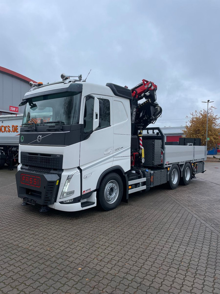 Volvo FH500 6x4 Fassi F545RA 2.27 mit Jib und Winde - Lastbil, Lastbil med kran: billede 4 Volvo FH500 6x4 Fassi F545RA 2.27 mit Jib und Winde - Lastbil, Lastbil med kran: billede 4