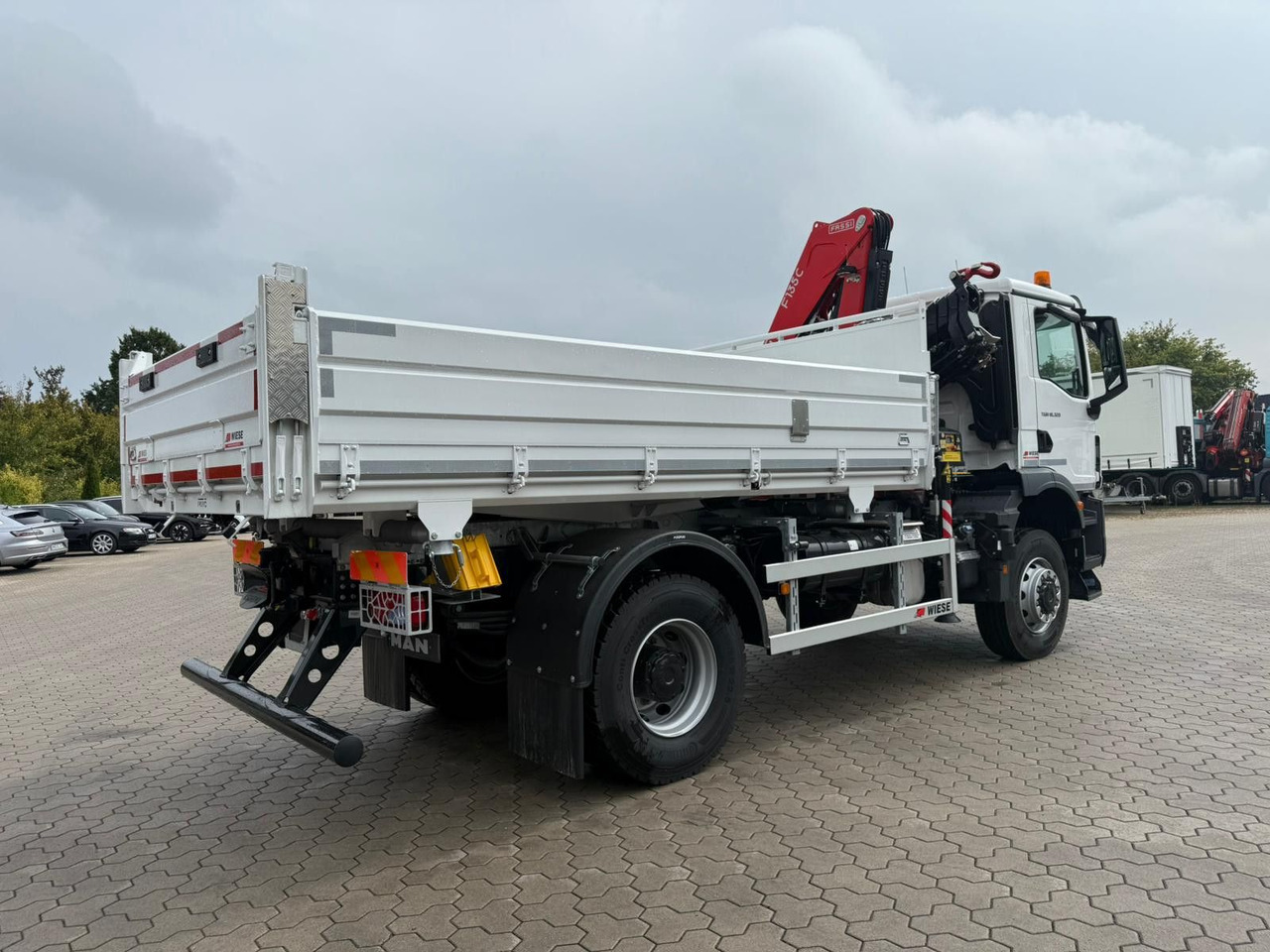 MAN 18.320 4x4 mit Fassi Ladekran Sofort Verfügbar - Lastbil med kran: billede 4 MAN 18.320 4x4 mit Fassi Ladekran Sofort Verfügbar - Lastbil med kran: billede 4