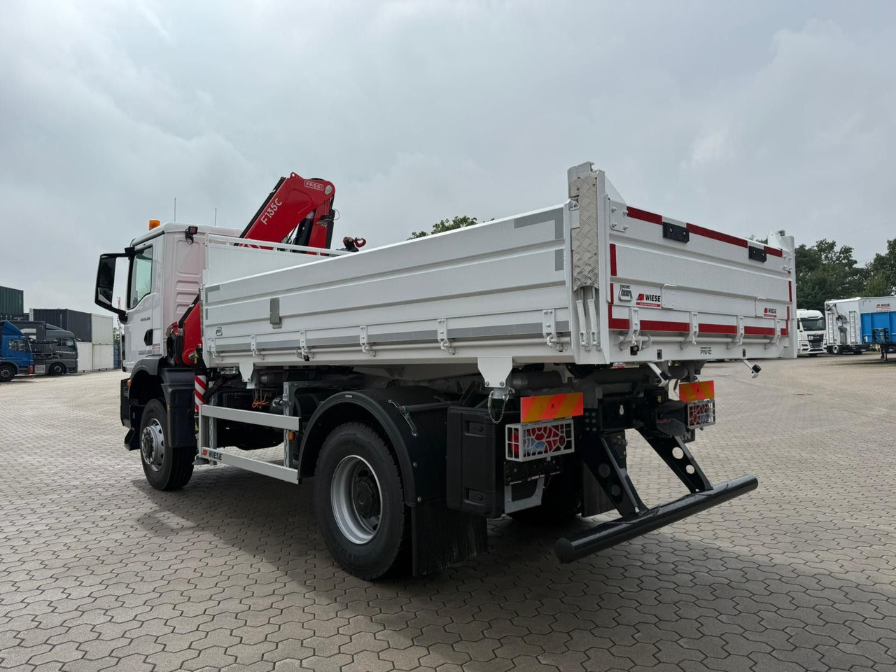 MAN 18.320 4x4 mit Fassi Ladekran Sofort Verfügbar - Lastbil med kran: billede 3 MAN 18.320 4x4 mit Fassi Ladekran Sofort Verfügbar - Lastbil med kran: billede 3