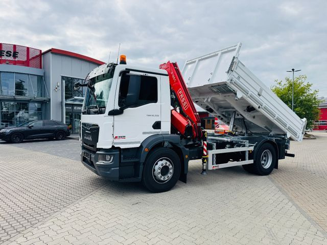 MAN 18.320 4x4 mit Fassi Ladekran Sofort Verfügbar - Tipvogn lastbil, Lastbil med kran: billede 5 MAN 18.320 4x4 mit Fassi Ladekran Sofort Verfügbar - Tipvogn lastbil, Lastbil med kran: billede 5