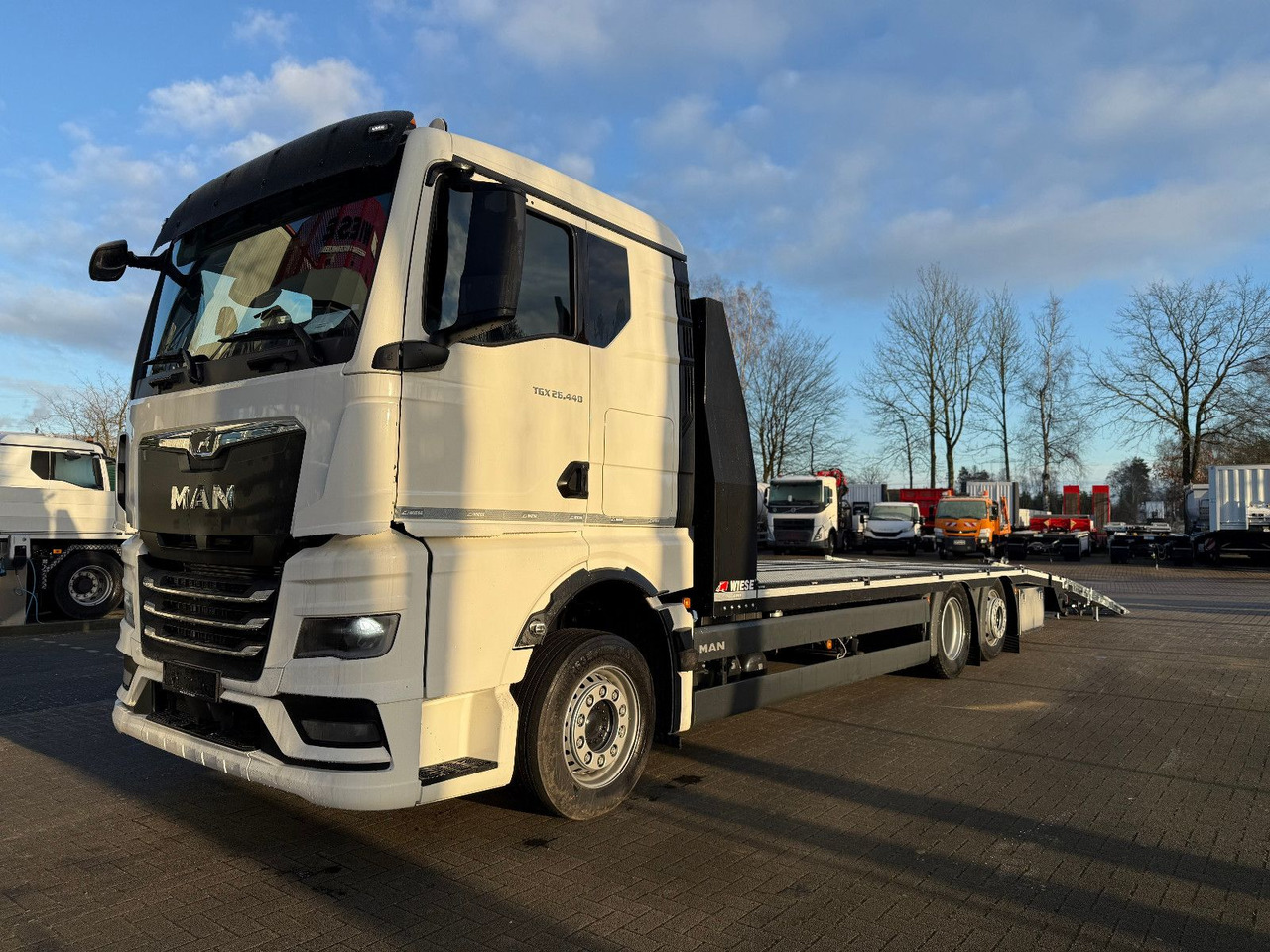 Bjærgningskøretøj MAN Baumaschinen-  Arbeitsbühnentransporter Rampen: billede 11 Bjærgningskøretøj MAN Baumaschinen-  Arbeitsbühnentransporter Rampen: billede 11