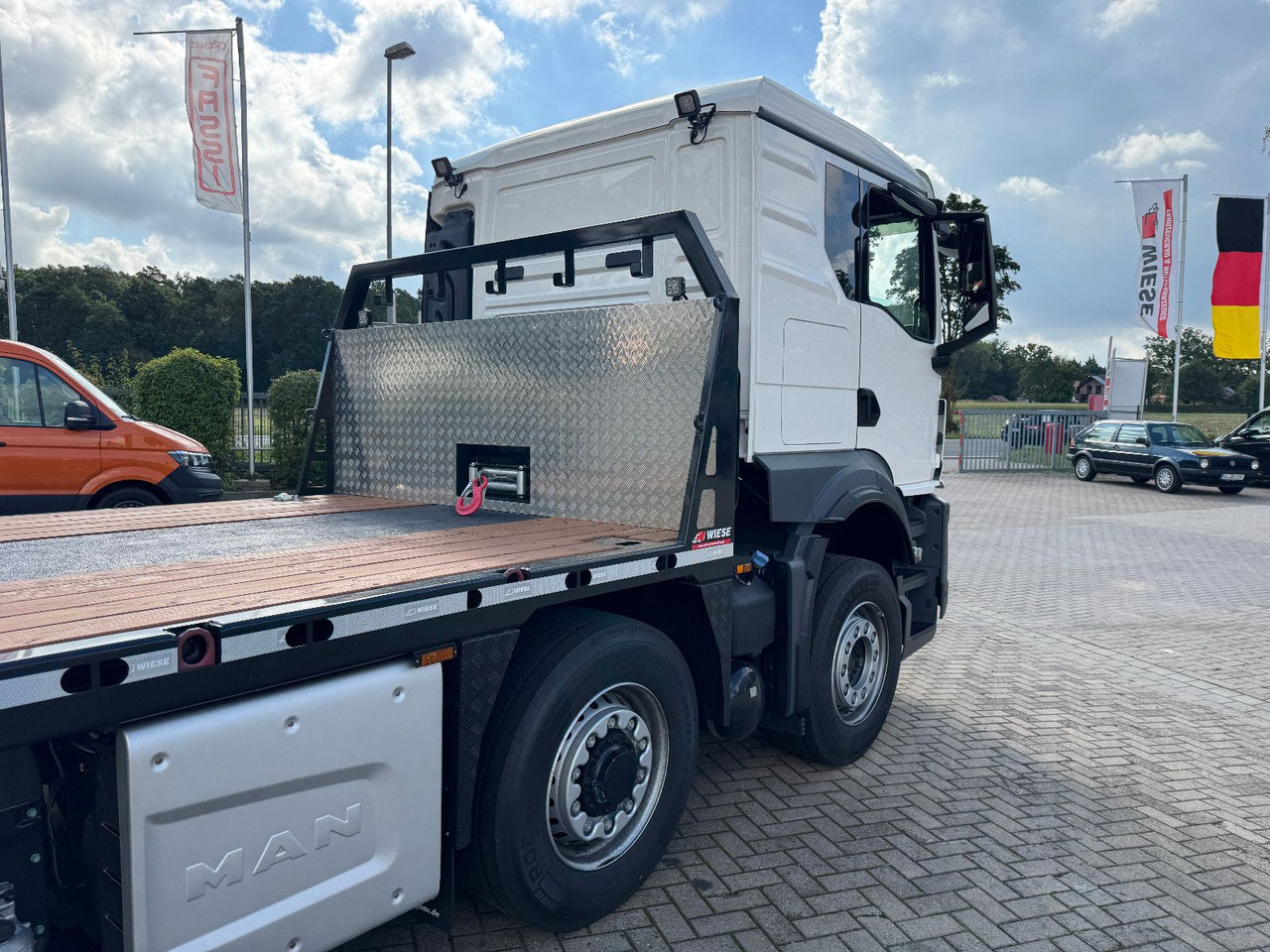 MAN TGS 35.520 8x2H Baumaschinentransporter - Bjærgningskøretøj: billede 5 MAN TGS 35.520 8x2H Baumaschinentransporter - Bjærgningskøretøj: billede 5