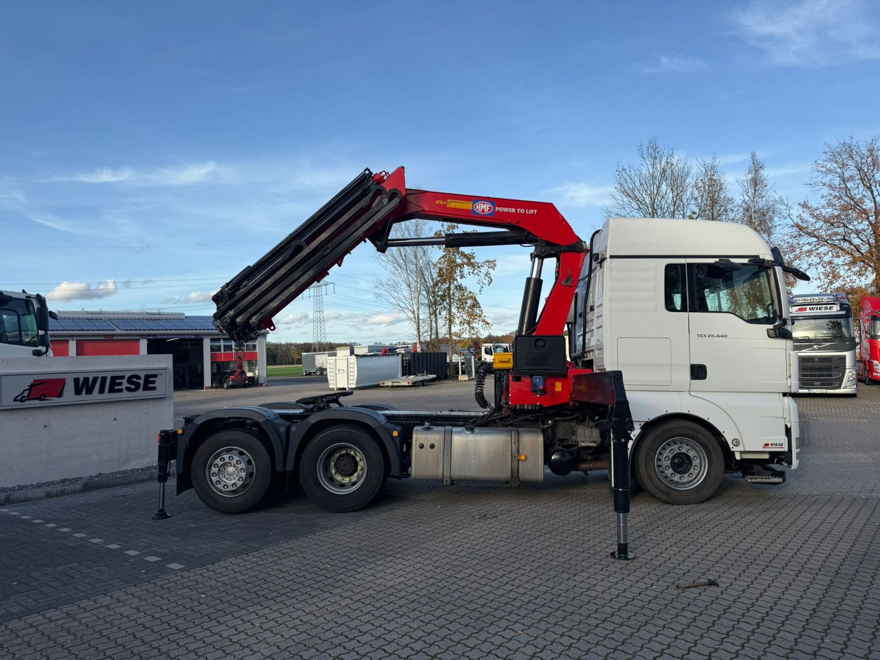 MAN TGX 26.440 6x2 mit HMF 3000-5 Kran Top Zustand - Lastbil med kran: billede 2 MAN TGX 26.440 6x2 mit HMF 3000-5 Kran Top Zustand - Lastbil med kran: billede 2
